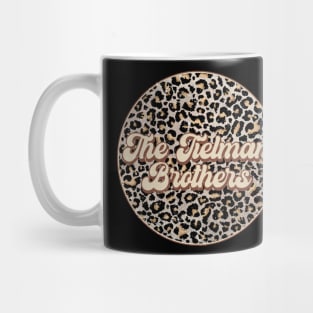 Retro Music Brothers Personalized Name Circle Birthday Mug